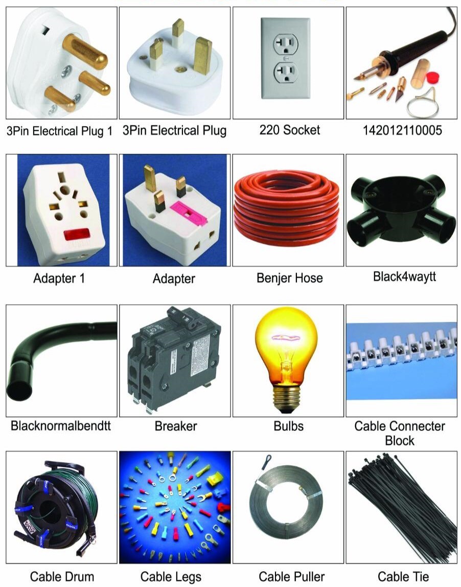 House Wiring Materials Name With Pictures Wiring Diagram And Schematics